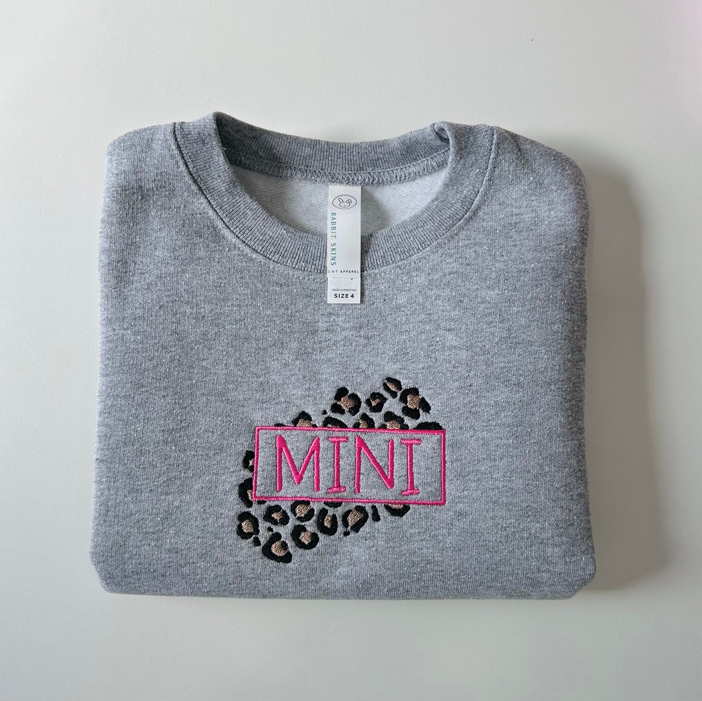 Mama and Mini Embroidered Sweatshirt