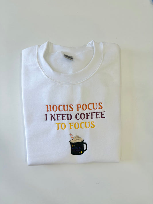 Hocus Pocus I Need Coffee to Focus