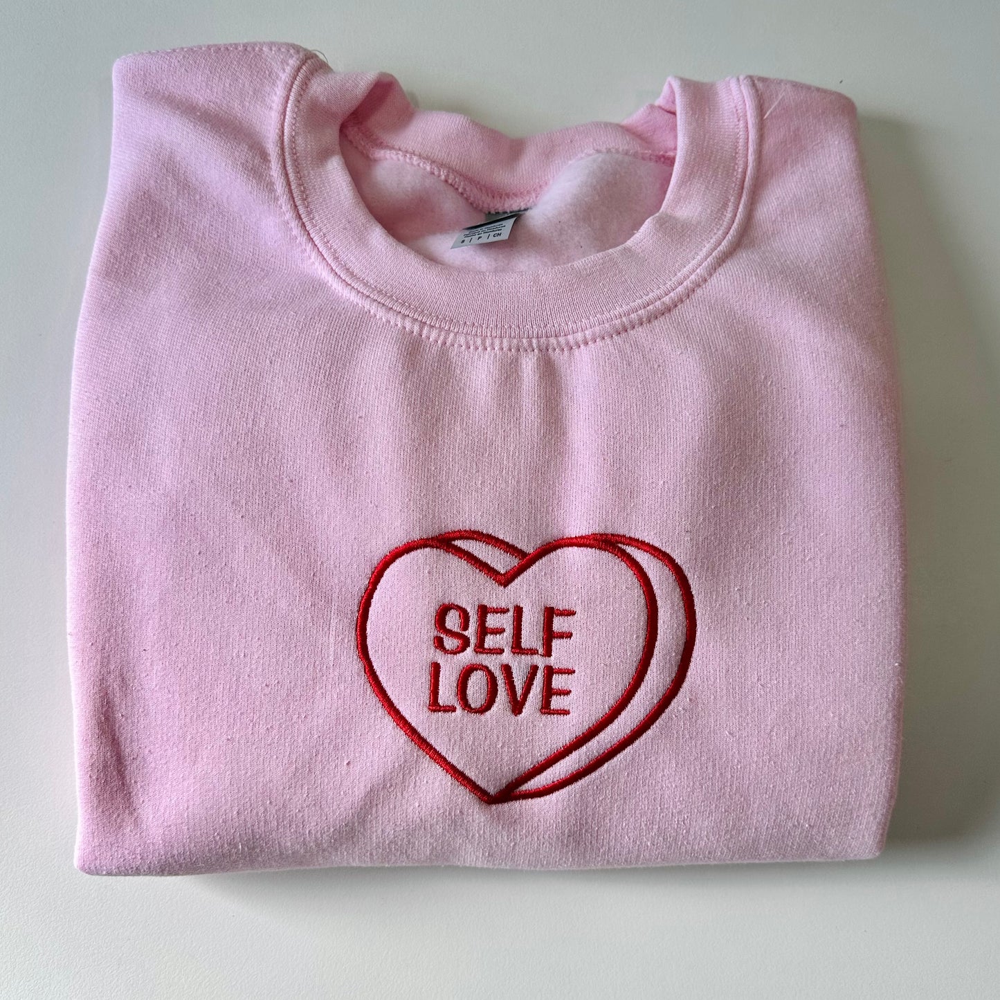 Heart Custom Embroidered Sweatshirt