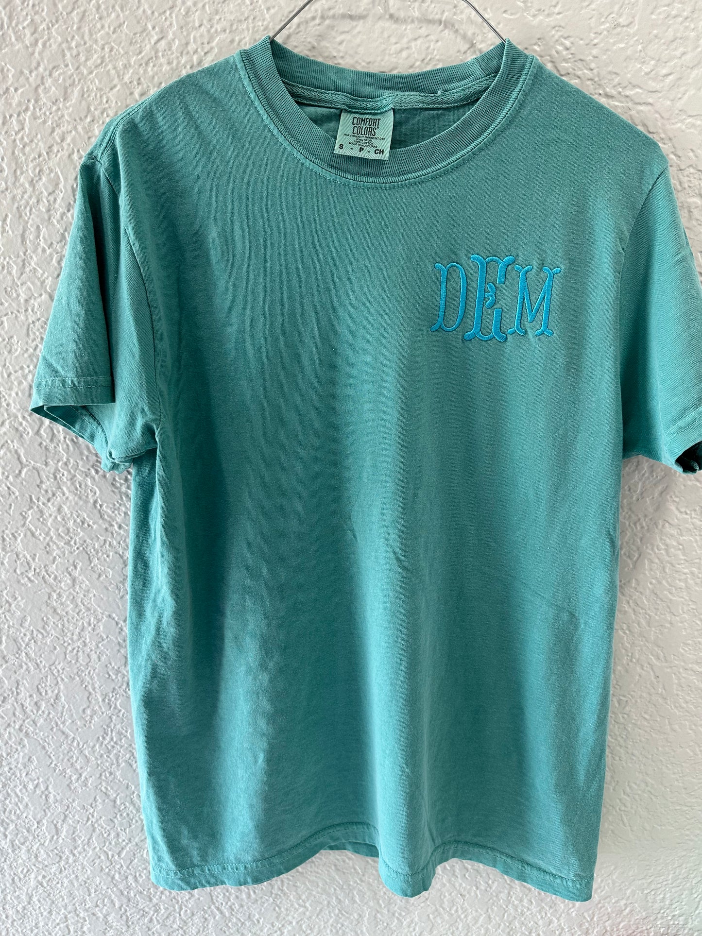 Custom Monogrammed Embroidered T-Shirt