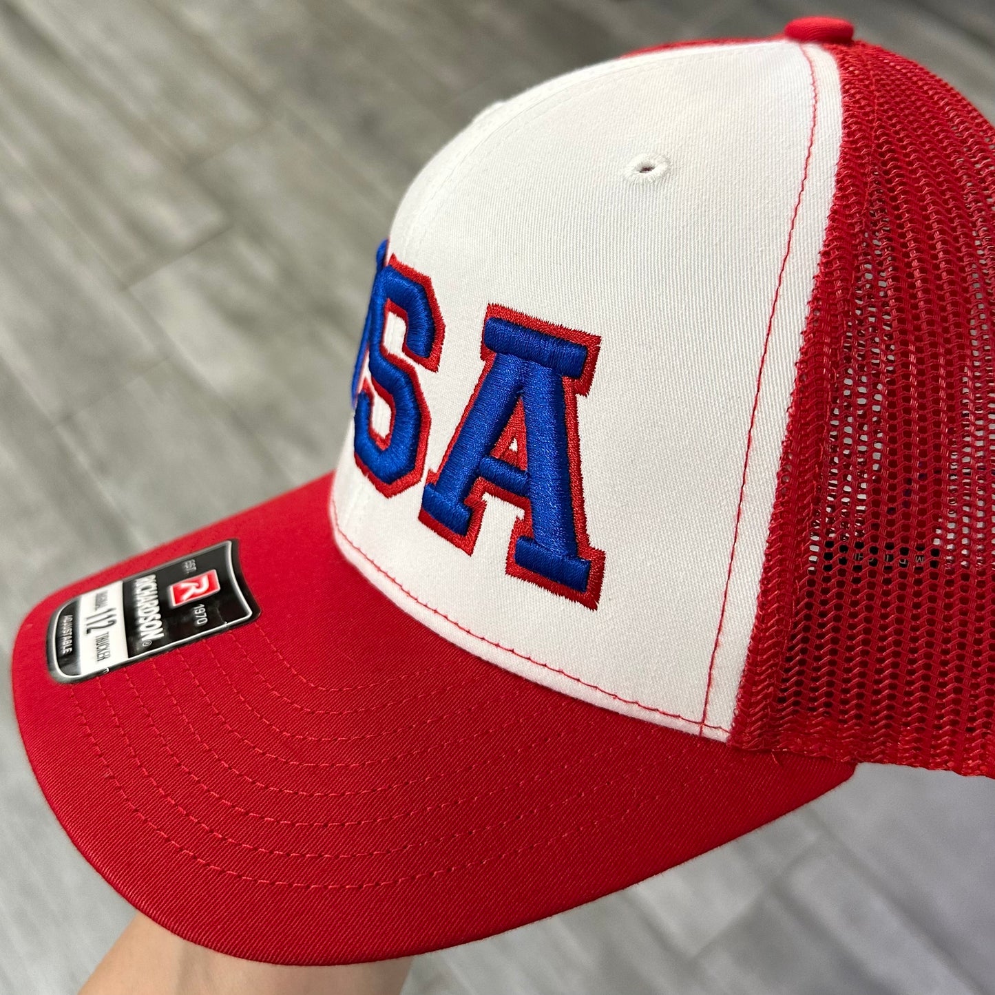 USA Trucker Hat (Richardson 112)