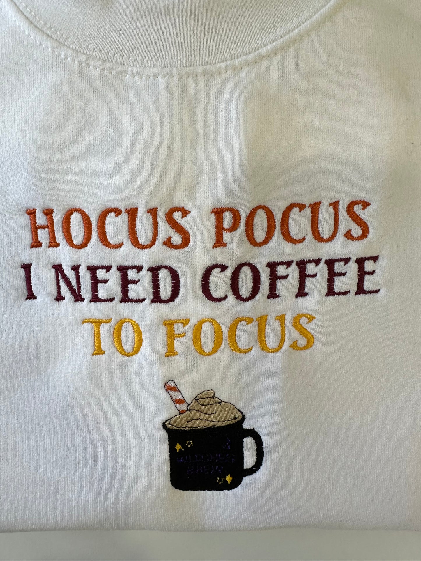 Hocus Pocus I Need Coffee to Focus