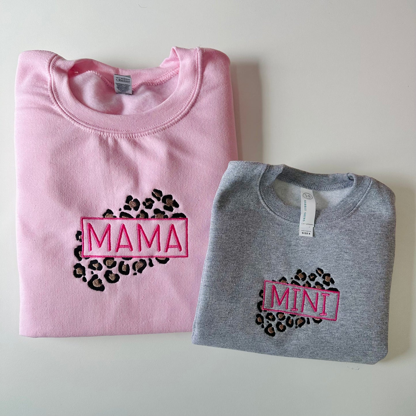 Mama and Mini Embroidered Sweatshirt