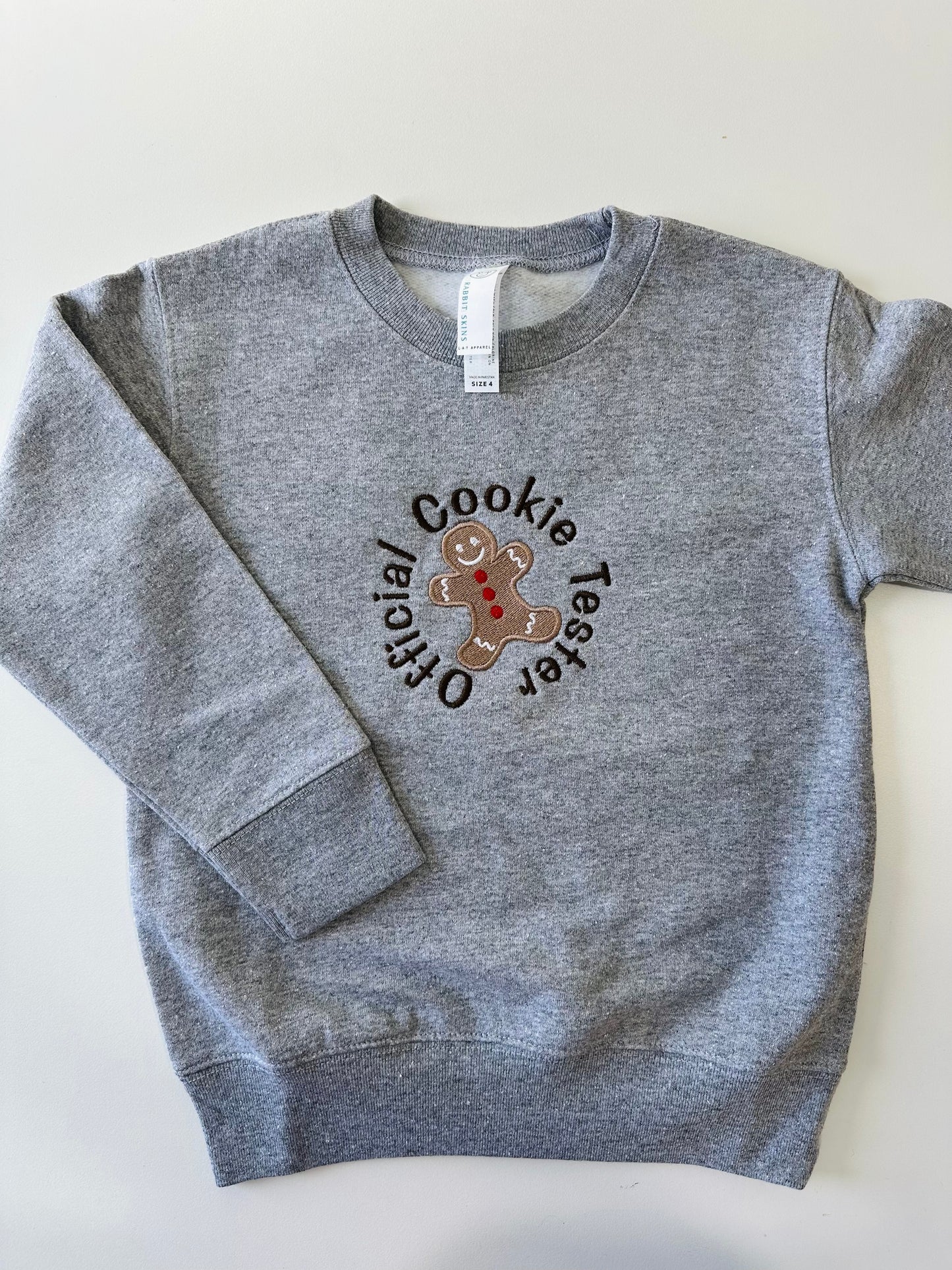 Official Cookie Tester Toddler Sweatshirt