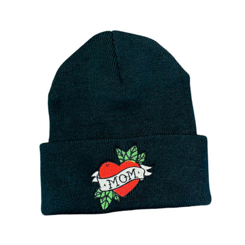 Mom Tattoo Beanie