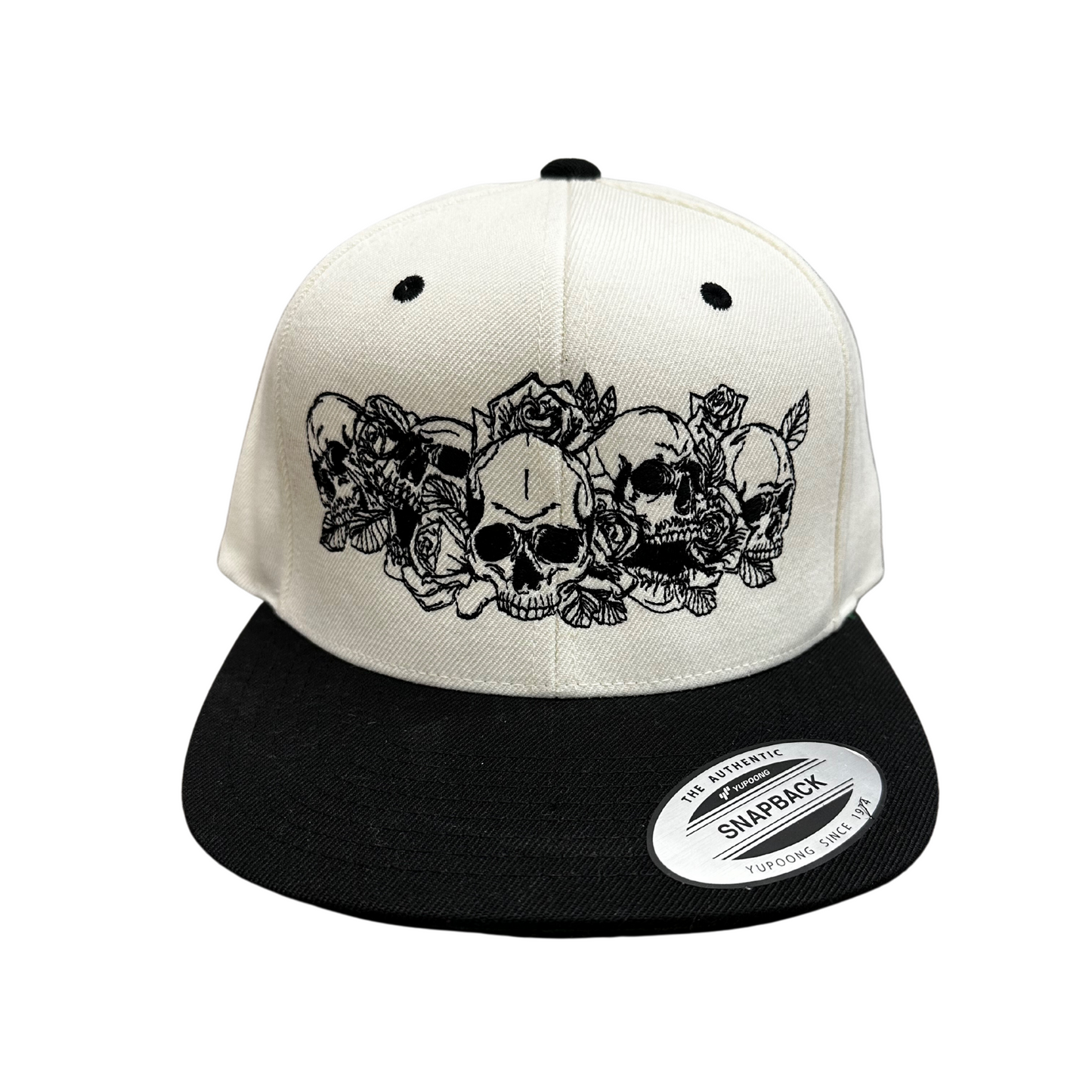 Skulls & Roses Flatbill Hat